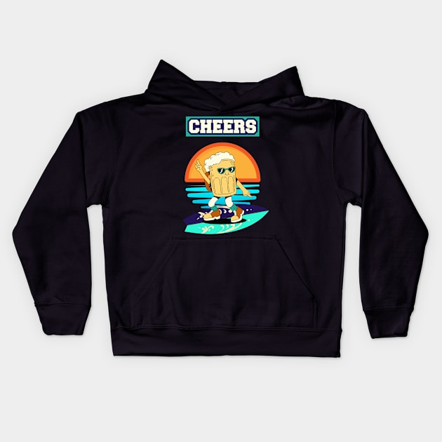 Cheers Kids Hoodie by Benjamin Customs